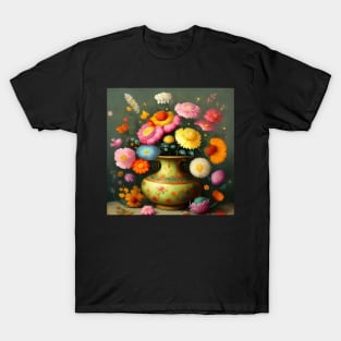 Kadupul Flowers Kadupuls Floral Arrangement Vibrant Mother Mom Art Gift T-Shirt